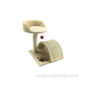 pet Tree Cat Scratching Post with Natural Rope